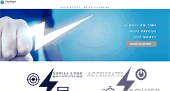 Desktop Screenshot of lightningpowered.com