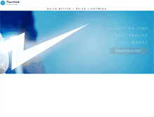 Tablet Screenshot of lightningpowered.com